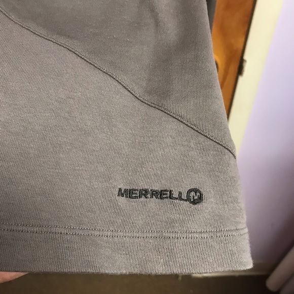 Merrell Women's Gray Pullover Hoodie Sweatshirt Jacket Size Small - Picture 3 of 8